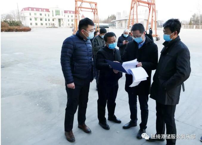 高密市委常委、統(tǒng)戰(zhàn)部部長(zhǎng)李學(xué)明蒞臨集團(tuán)公司檢查指導(dǎo)進(jìn)口集裝箱貨物疫情防控工作